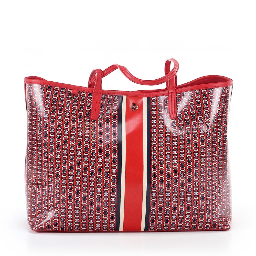 Tory Burch Gemini Link Tote EUC